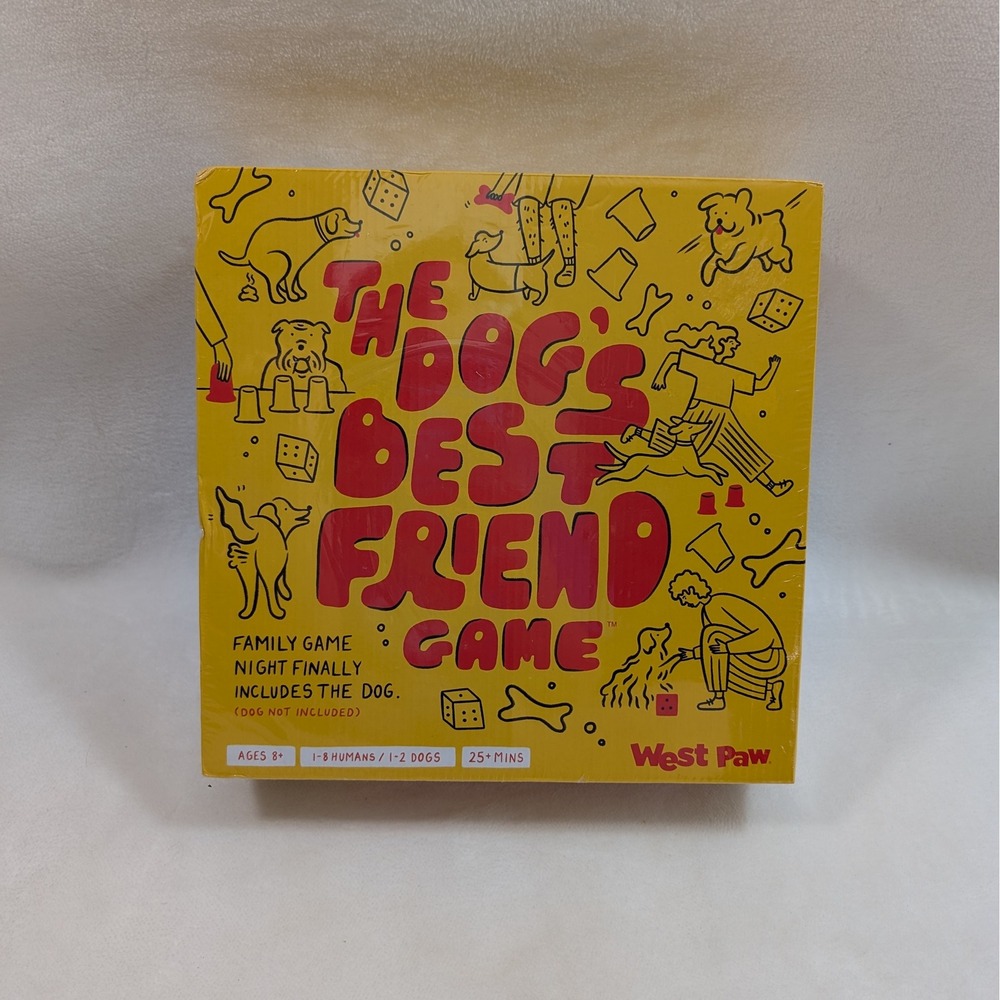 NEW Dogs Best Friend Game Family‎ Game Night Ages 8+ 1-8 Players 25 Min SEALED